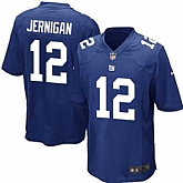 Nike Men & Women & Youth Giants #12 Jernigan Blue Team Color Game Jersey,baseball caps,new era cap wholesale,wholesale hats